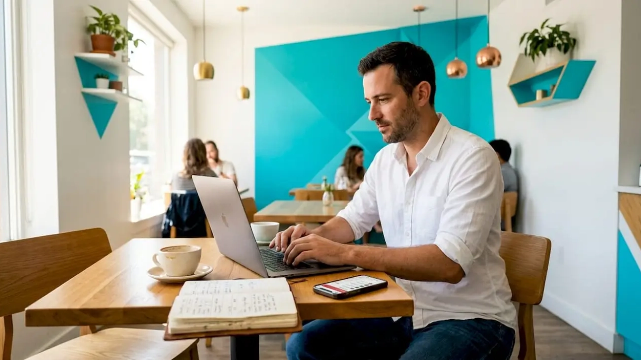 Restaurant manager reviews online ads campaign